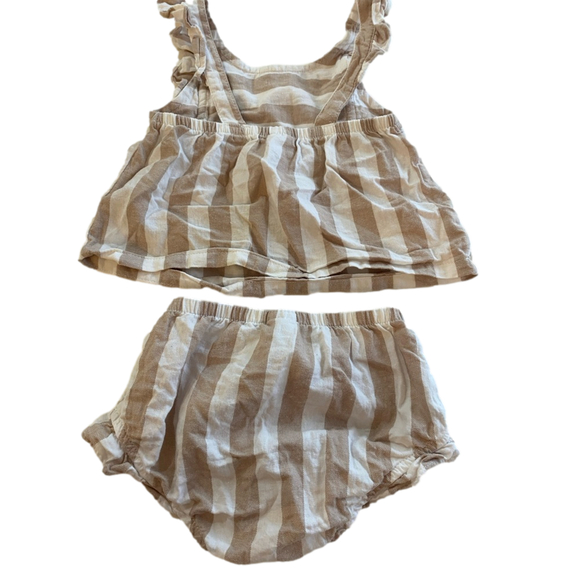 Carters 2 piece 6 month baby girl dress and bloomer set. - Picture 2 of 4